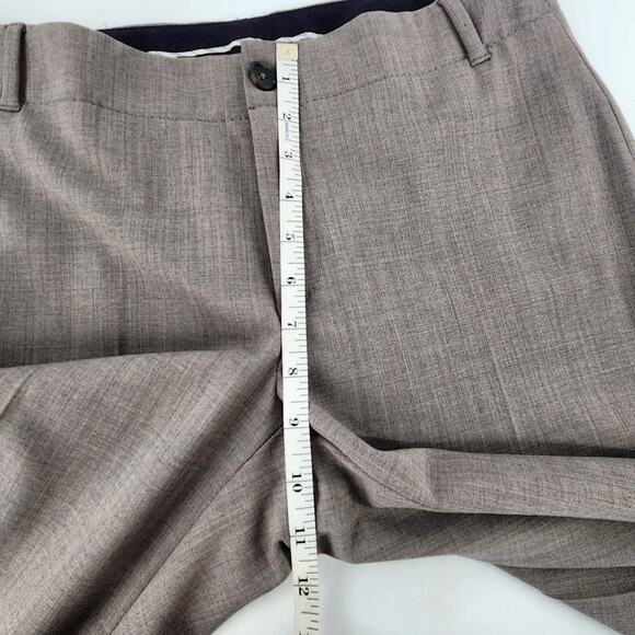 Banana Republic Contoured Fit Dress Pant Career Women 8 Gray Trousers Workwear - Picture 9 of 10